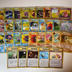 Pokemon Mystery of the Fossil Complete Common Uncommon Run Japanese Old Back EX-NM