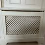 Georgian White Radiator Cover Image 3