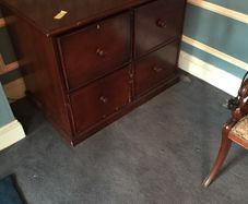 four drawer chest.