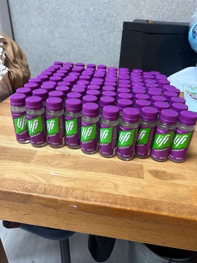 Lift glucose shot 1 euro a bottle