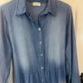 Susy Mix Soft Light Denim Tiered Dress - Size Medium / Size 12 Image 7