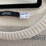 White Linen Knit Jumper Image 3