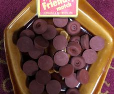 52 India Red Rubber Stops/Buffers cups/pads 1940s
