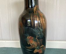 Tall floor vase