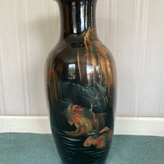 Tall floor vase