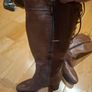 Geox tan knee height boots Image 3