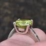 Sterling Silver Citrine Ring Image 4