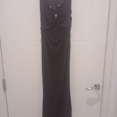 bnwt asos design cut out black dress