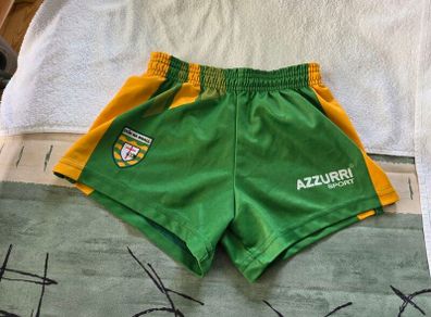 Donegal Gaelic Football Home Shorts 2010 to 2011 Children 5 to 6 Years Old