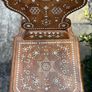 Solid Walnut Sgabello Hall Chair - 1840-1850 (must see) Image 7