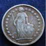 1921 Silver coin Swiss1/2 Franc Switzerland Image 2