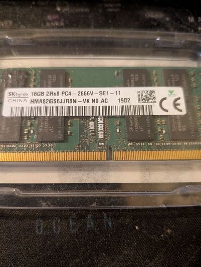16Gb SK Hynix DDR 4 laptop memory
