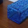 Vintage Swedish Blue Glass Table Lamp, 1960s. Image 10