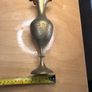 Solid Brass Vase with Floral engraving Image 2