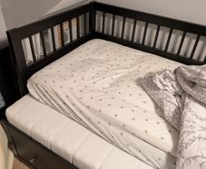 IKEA Hemnes daybed with two drawers - black