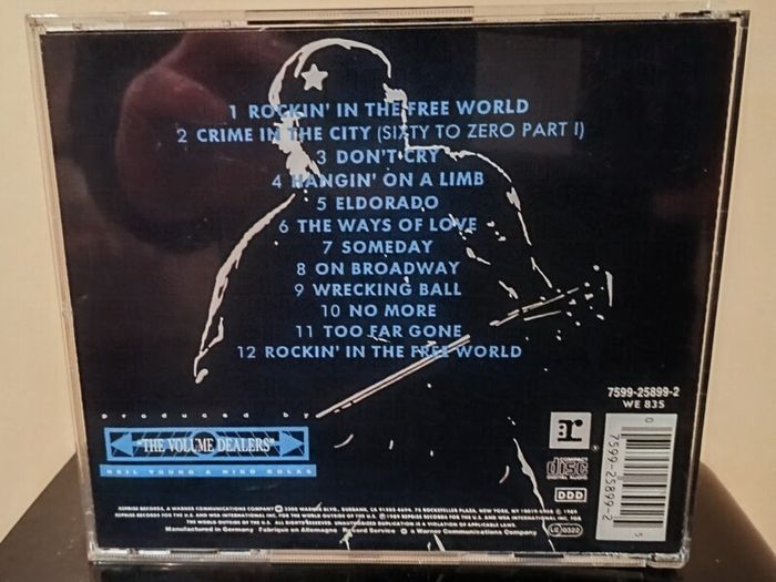 Neil Young Freedom CD Album