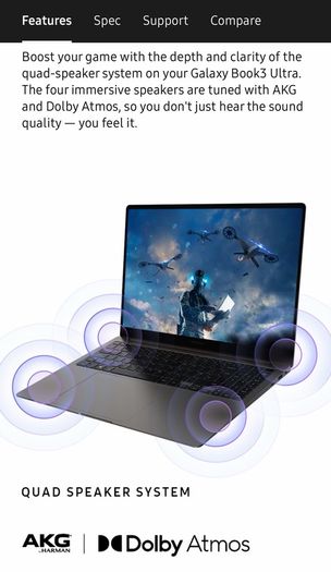 Samsung galaxy book 3 Ultra 16" 3K Oled