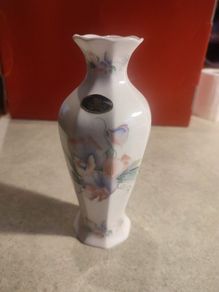 Aynsley fine bone china flower vase from England, vase for flowers, vases decor