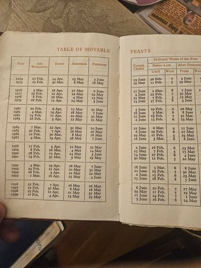 The Sunday Missal. 1970s-80s Published By Collins. Paperback In FAIR Condition.  See Photos For Same.