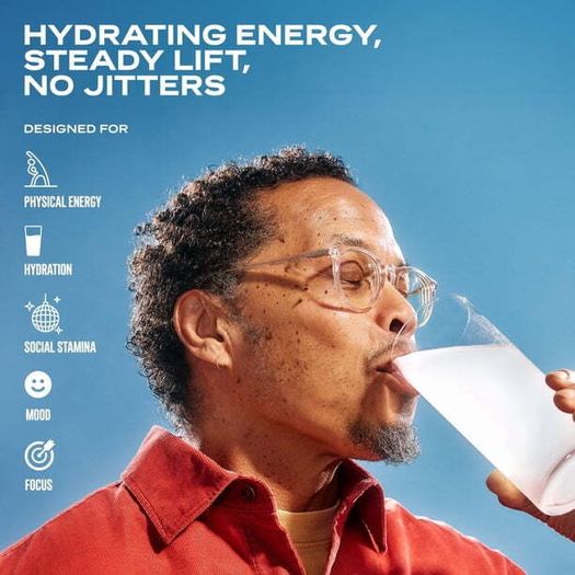 Liquid I.V. ENERGY Multiplier 26-Pack  Natural Caffeine + Electrolytes American Import