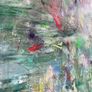 LARGE ORIGINAL ART Original Abstract Landscape Pondscape Irish Art Image 7