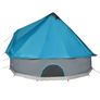 Family Tent Tipi 8-Person Blue Waterproof Image 9