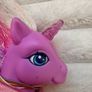 My Little Pony Lily Lightly Unicorn Light Up With Dress Damaged Dirty Lash approx. 12 cm. Used Please see photos Image 2