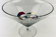 Vintage Jumbo martini glass Tiffany style