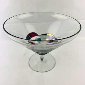 Vintage Jumbo martini glass Tiffany style