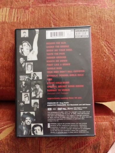 Dvd The Best Of The Red Hot Chili Peppers What Hits