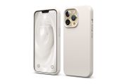 Liquid Silicone Shockproof Case For iPhone 13 Pro Luxury Soft Phone Cover Grey New - FHT7IP13PLK