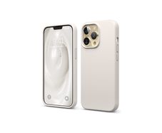 Liquid Silicone Shockproof Case For iPhone 13 Pro Luxury Soft Phone Cover Grey New - FHT7IP13PLK