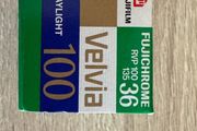 Fujichrome Daylight Velvia Professional 100 Color Reversal Film