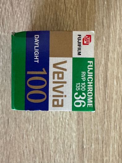 Fujichrome Daylight Velvia Professional 100 Color Reversal Film