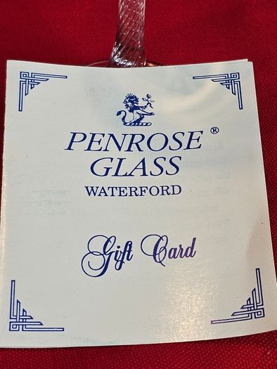 Set of 6 Penrose Glass Waterford Glasses - Irish Hand-Cut Crystal in Original Box