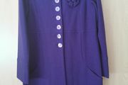 Avoca pure wool  Purple coat UK 10