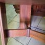 Mid Century teak coffee table with tile top Image 2