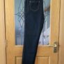 Navy straight leg jeans, Size 20 Image 3