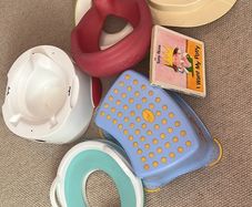 Selection of child toilet seats