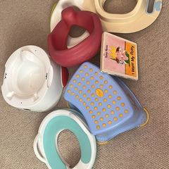Selection of child toilet seats