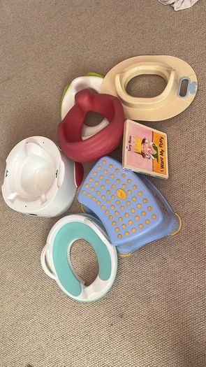 Selection of child toilet seats