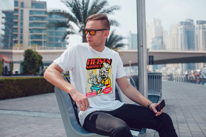 Heisen Krispies T-shirt Breaking Bad Inspired Heisenberg T-shirt Tee Top Shirt