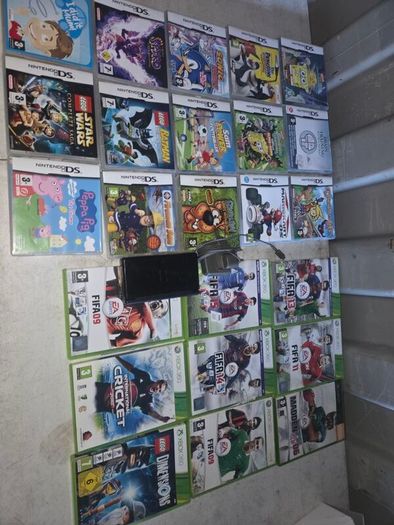 X BOX 360 GAMES and Nintendo games and ds console