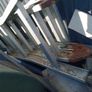 Aluminium folding ladder Image 2