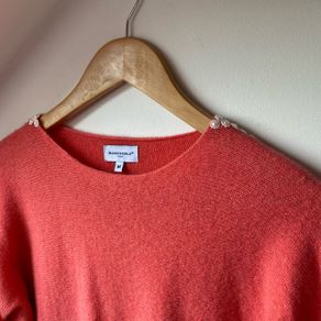 Bianco & Blu Wool Cashmere Sweater