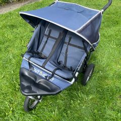 Out n About Nipper 360 double buggy with rain cover