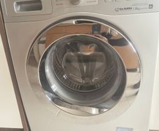 Samsung Eco Bubble 7kg Washing Machine - Silver/Inox (100% Working)