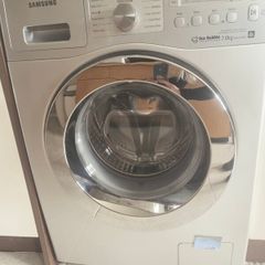 Samsung Eco Bubble 7kg Washing Machine - Silver/Inox (100% Working)