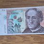 Pre Euro Spain Peseta Banknotes Complete High Denomination Set Image 5