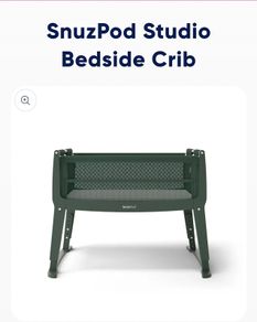 SnuzPod Studio Bedside Crib